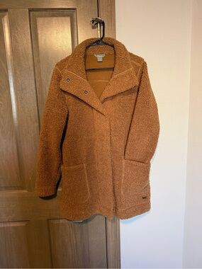 Natural Reflections Chestnut Teddy Coat in Warm Brown